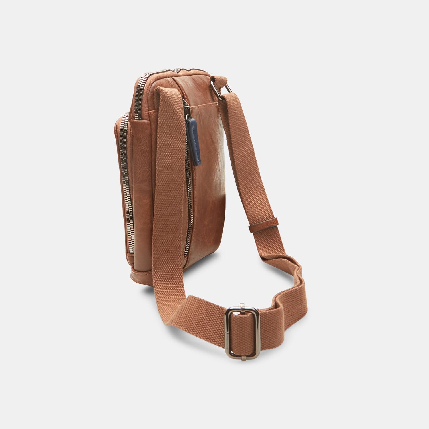 Bata sacoche homme cuir compacte bronzer