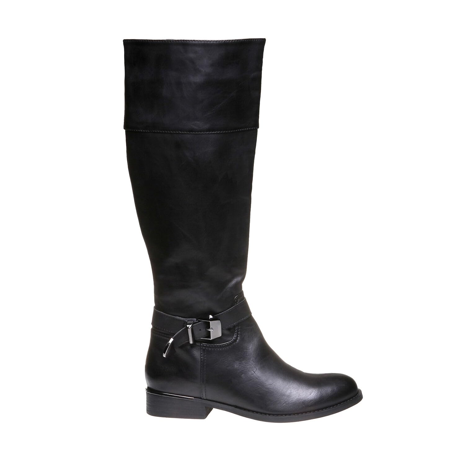 Bata Bottes cuissardes femme cuir semelle crantée