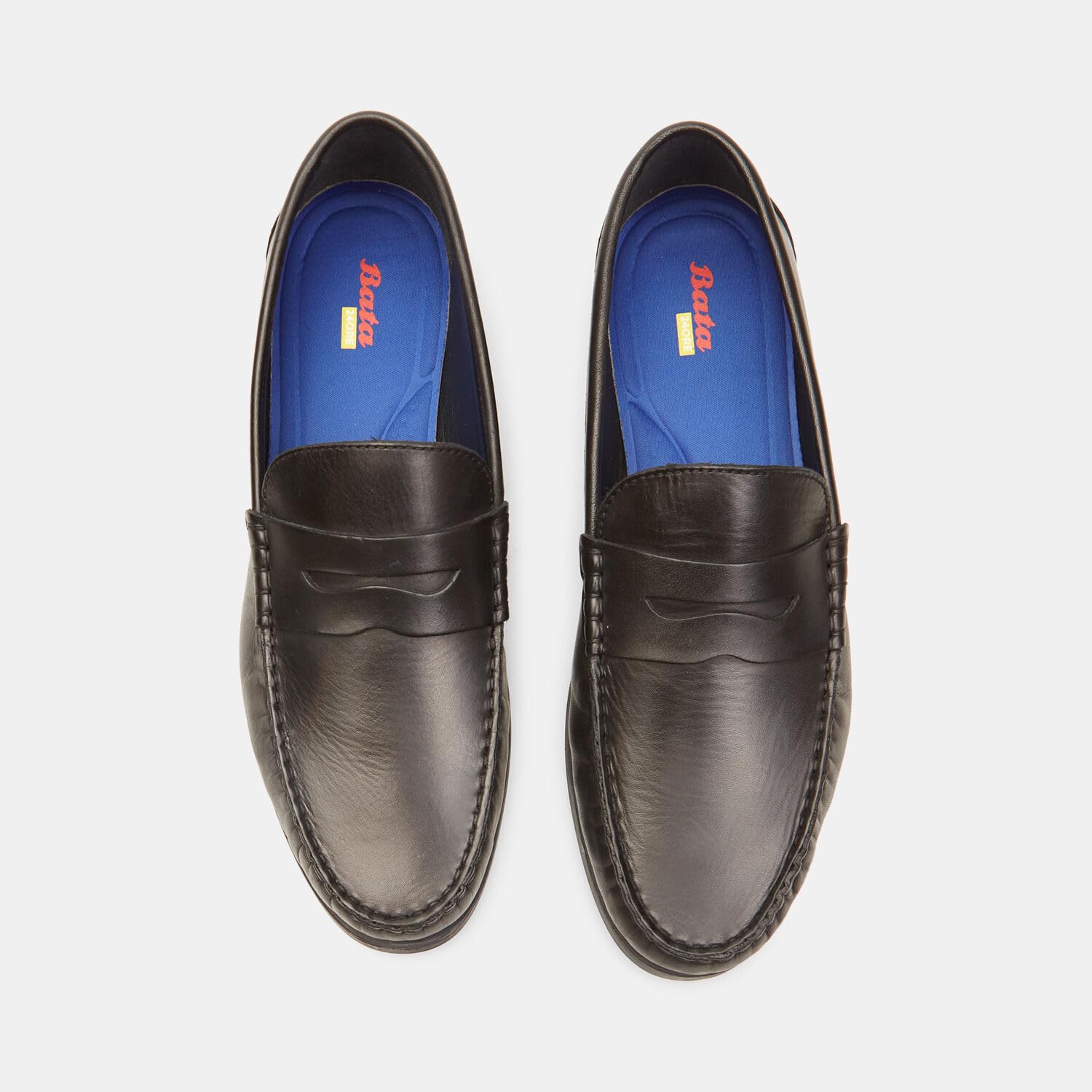 Bata Mocassins Homme en Cuir Chaussures Ville Confort