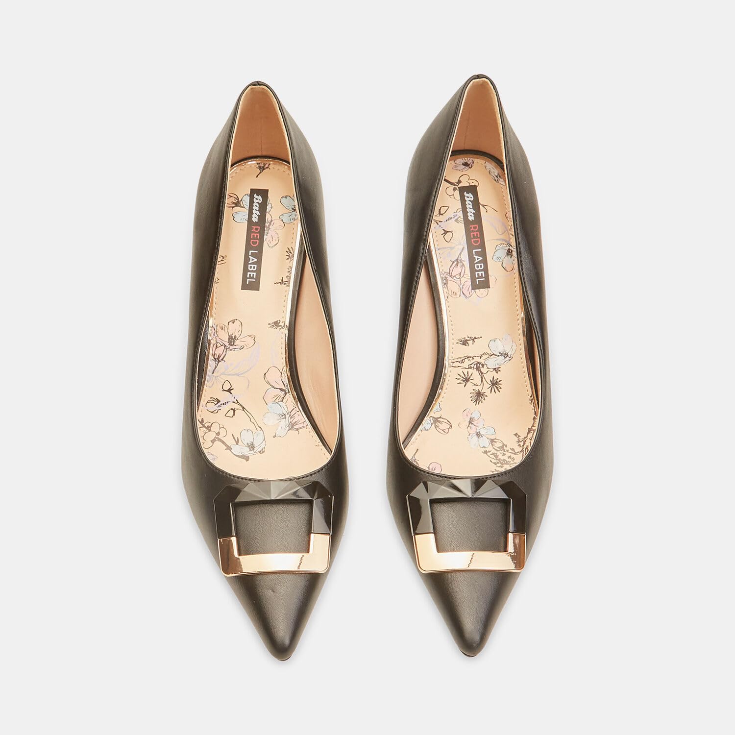 Bata Red Label escarpins talon midi boucle femme