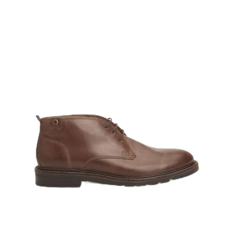 Bata Bottines homme cuir velours souple confort