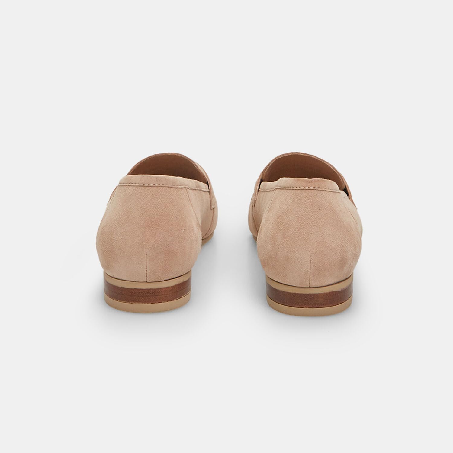 Bata Mocassins femme daim talon 2 cm