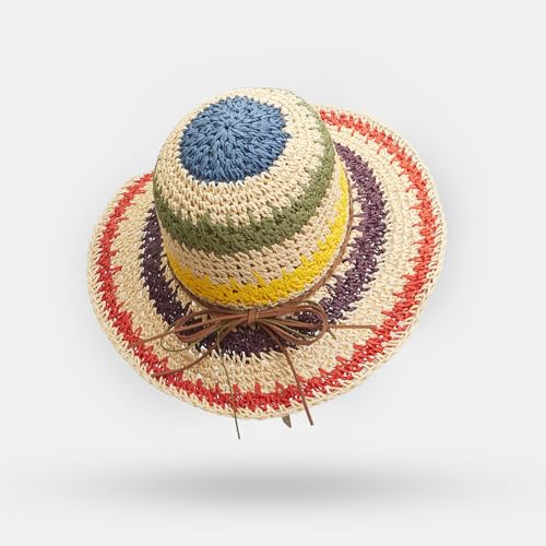 Bata Chapeau femme multicolore chapeau été