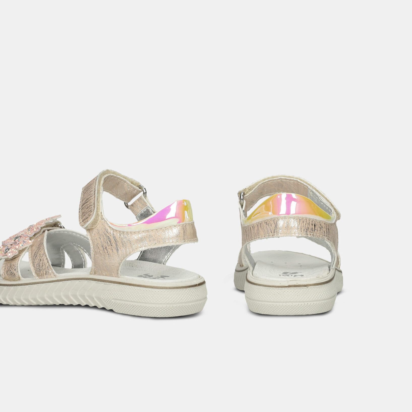 Bata Sandales fille nubuck plat confort quotidien