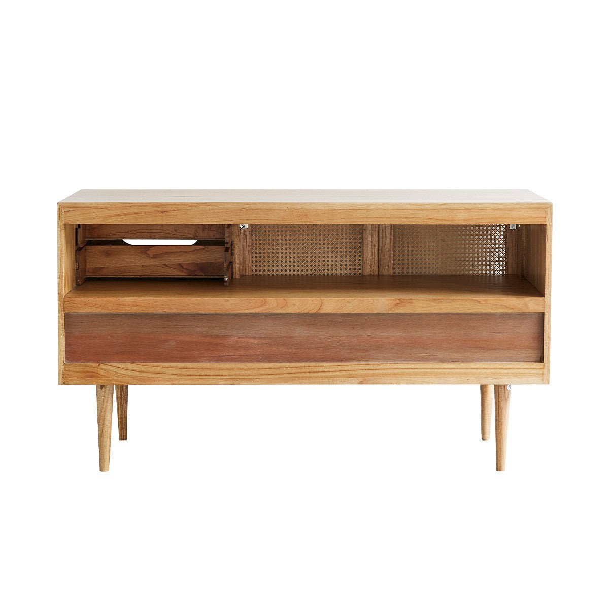 Berah Getah Hana meuble vasque cannage 135 cm