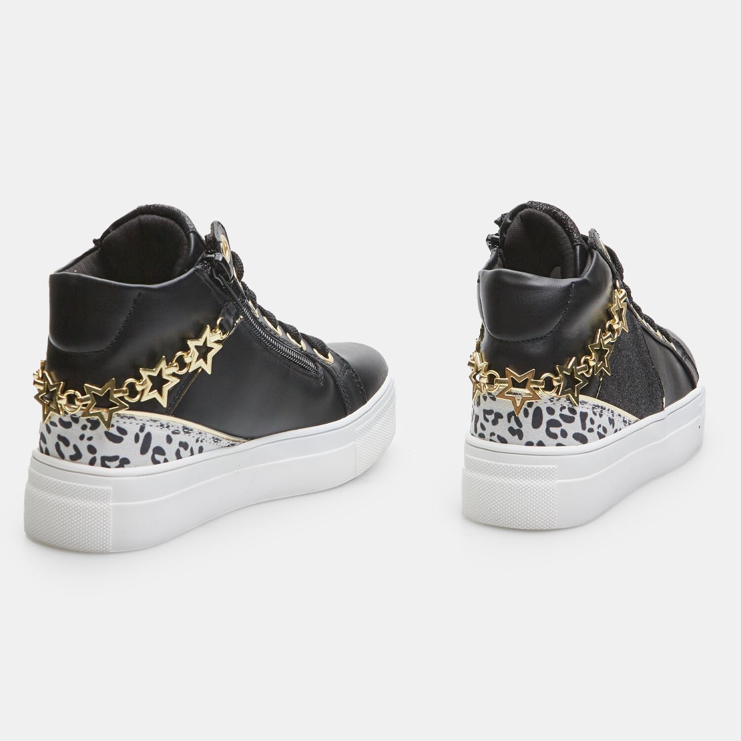 Bata Sneakers montantes fille chaine etoile baskets ville