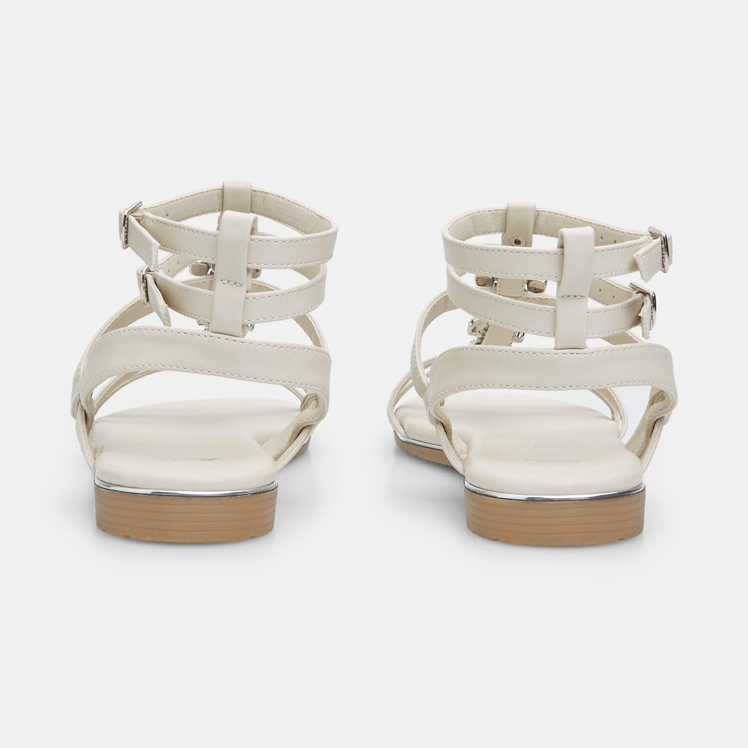 Bata sandales femme style spartiates plates