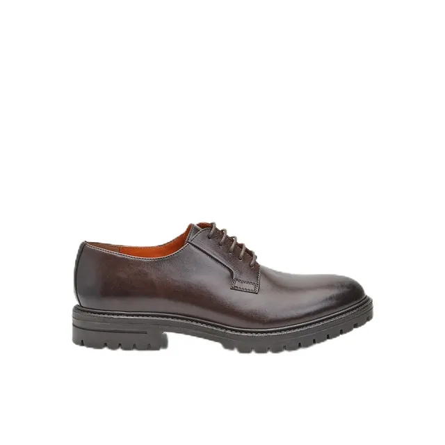Bata Chaussures lacets cuir homme marron 40 EU