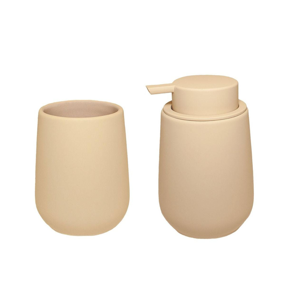 Andrea House Bain set salle de bain céramique beige