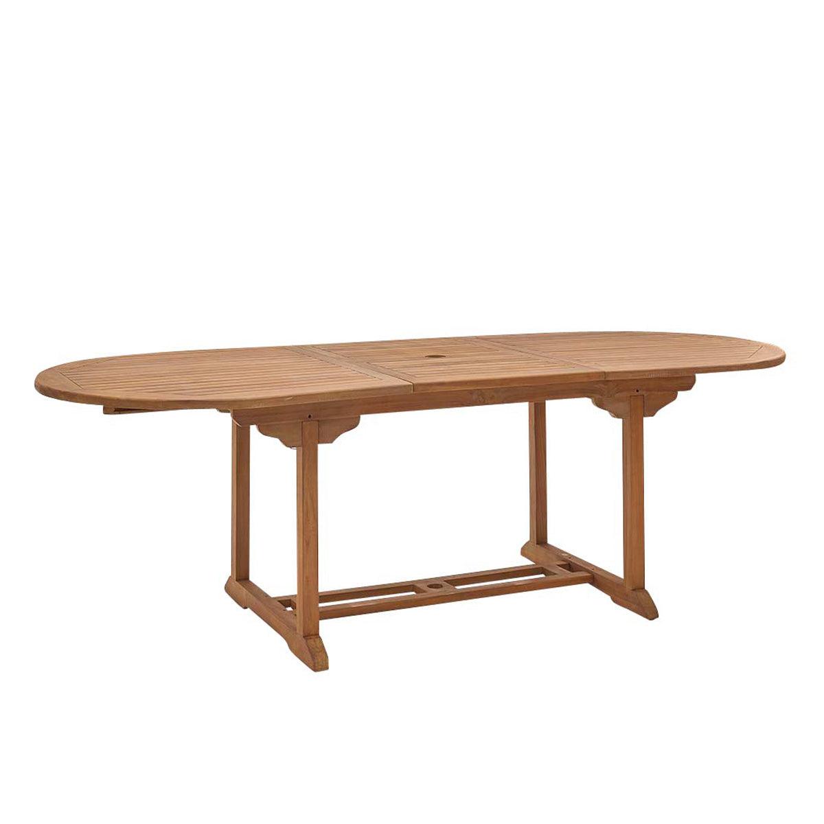 Berah Getah Jardin table jardin teck huilé ovale 8/10 pers Bali