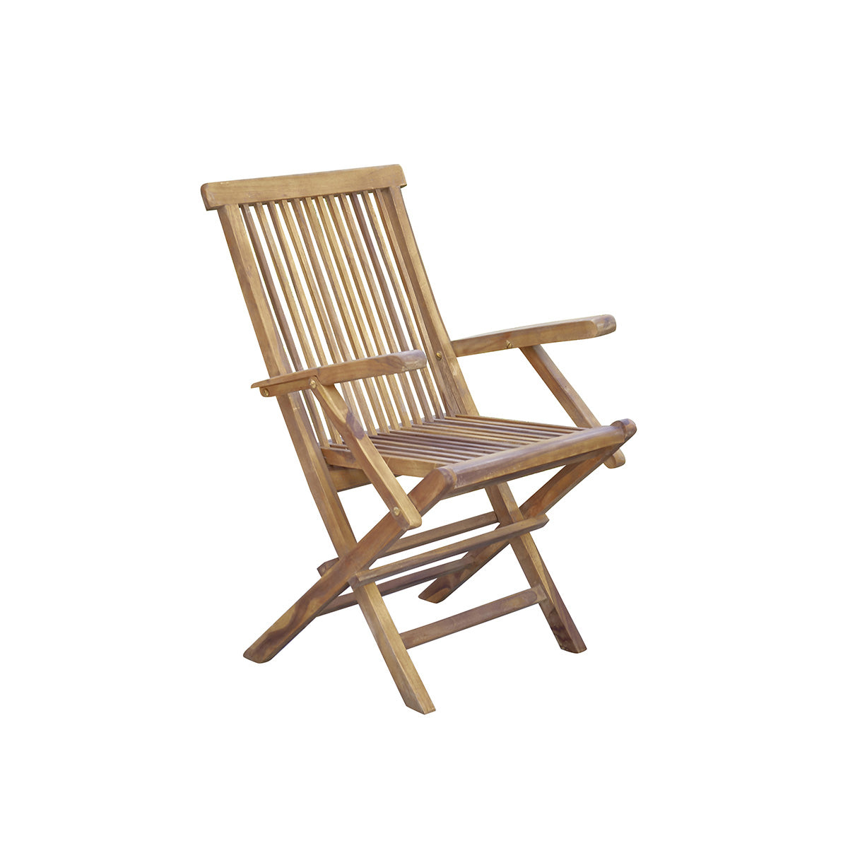 Berah Getah BALI fauteuil jardin teck pliant miel