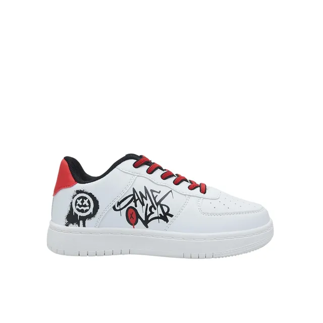 Bata Sneakers garçon lacets colorés école