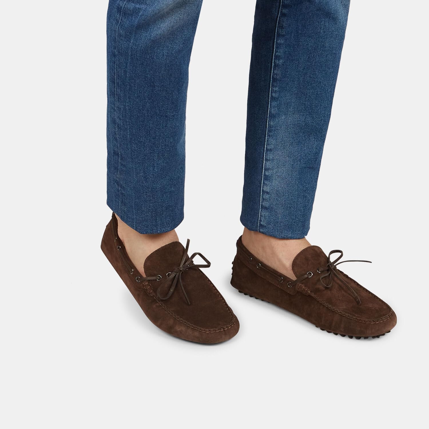 Bata Mocassins suède mocassins plats confort femme