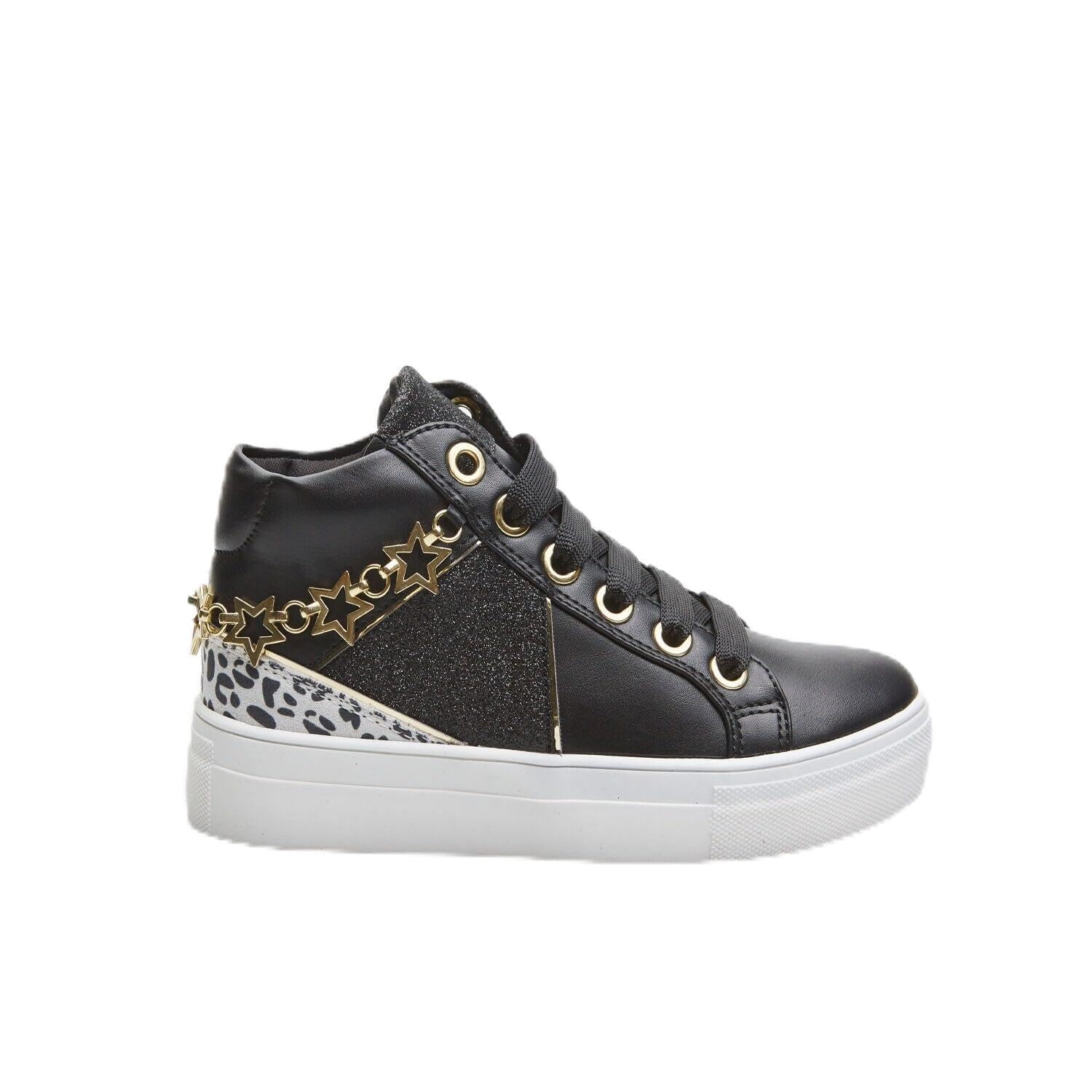Bata Sneakers montantes fille chaine etoile baskets ville