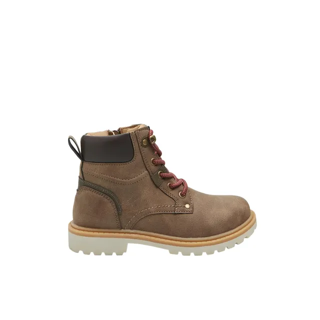Bata Bottines Enfant Lacets Zip 31 EU Antidérapantes