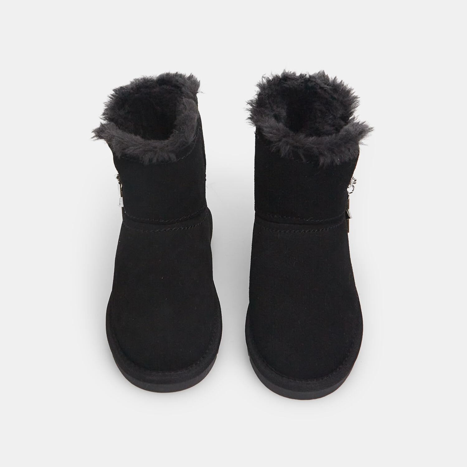 Bata Bottines bottillons fille suède chaîne étoile