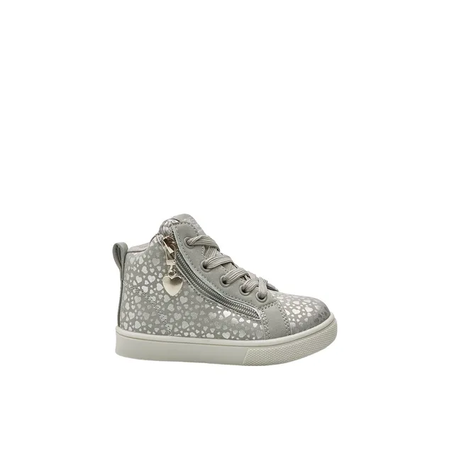 Bata Bubblegummers sneakers fille mi-hautes cœurs