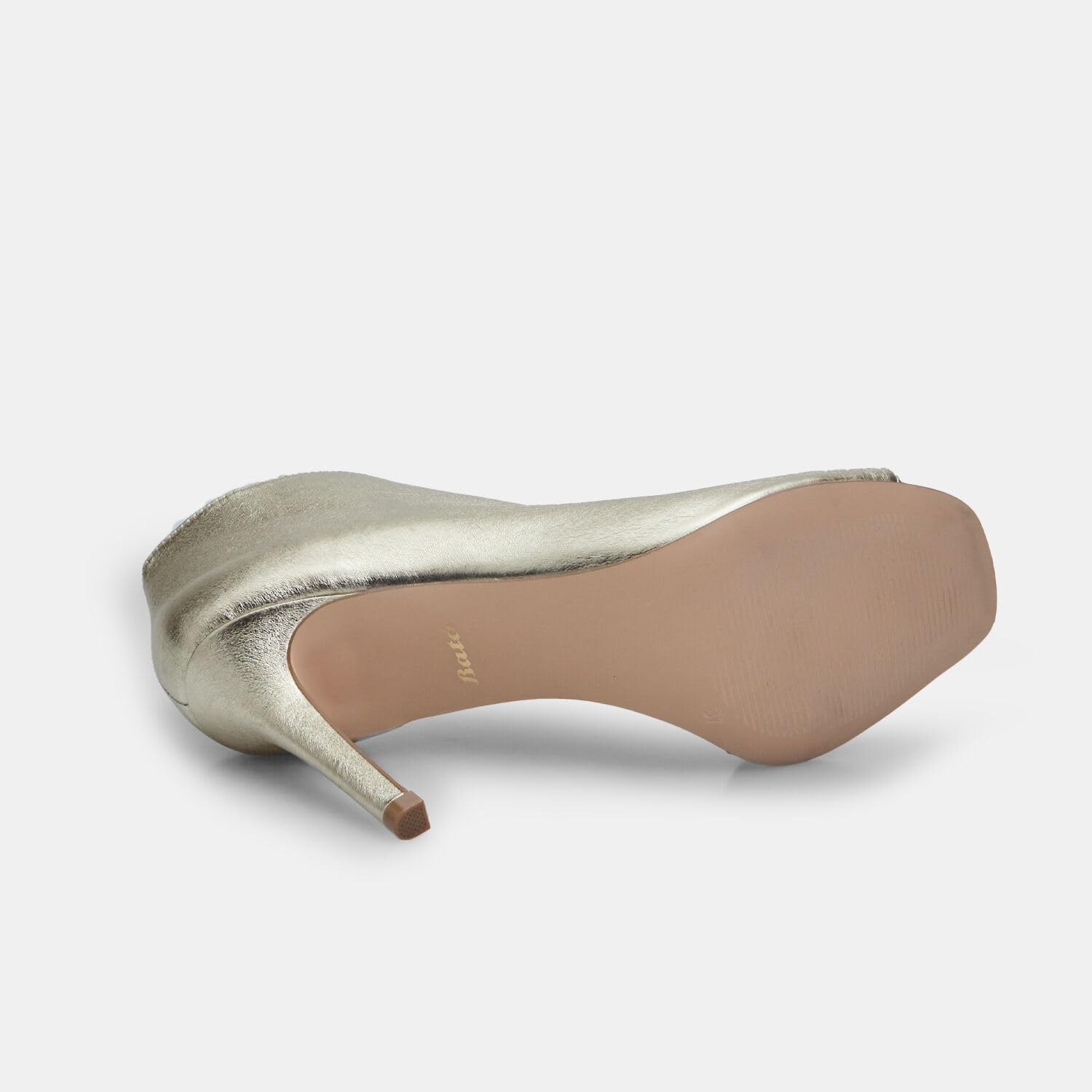 Bata décolleté ouvert escarpins femme talon 9,5 cm