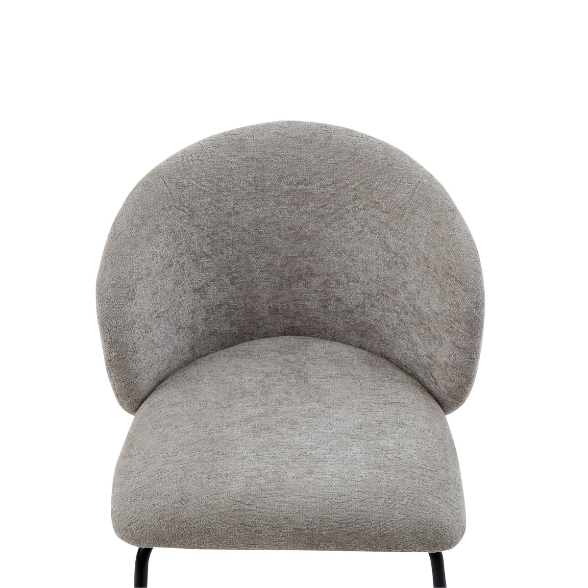 Andrea House Lina chaise tapissée grise