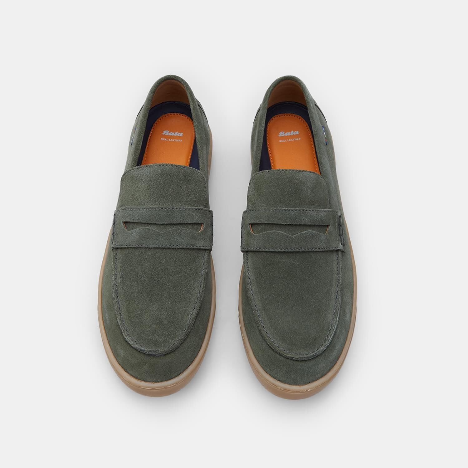 Bata Mocassins daim homme élégants confortables