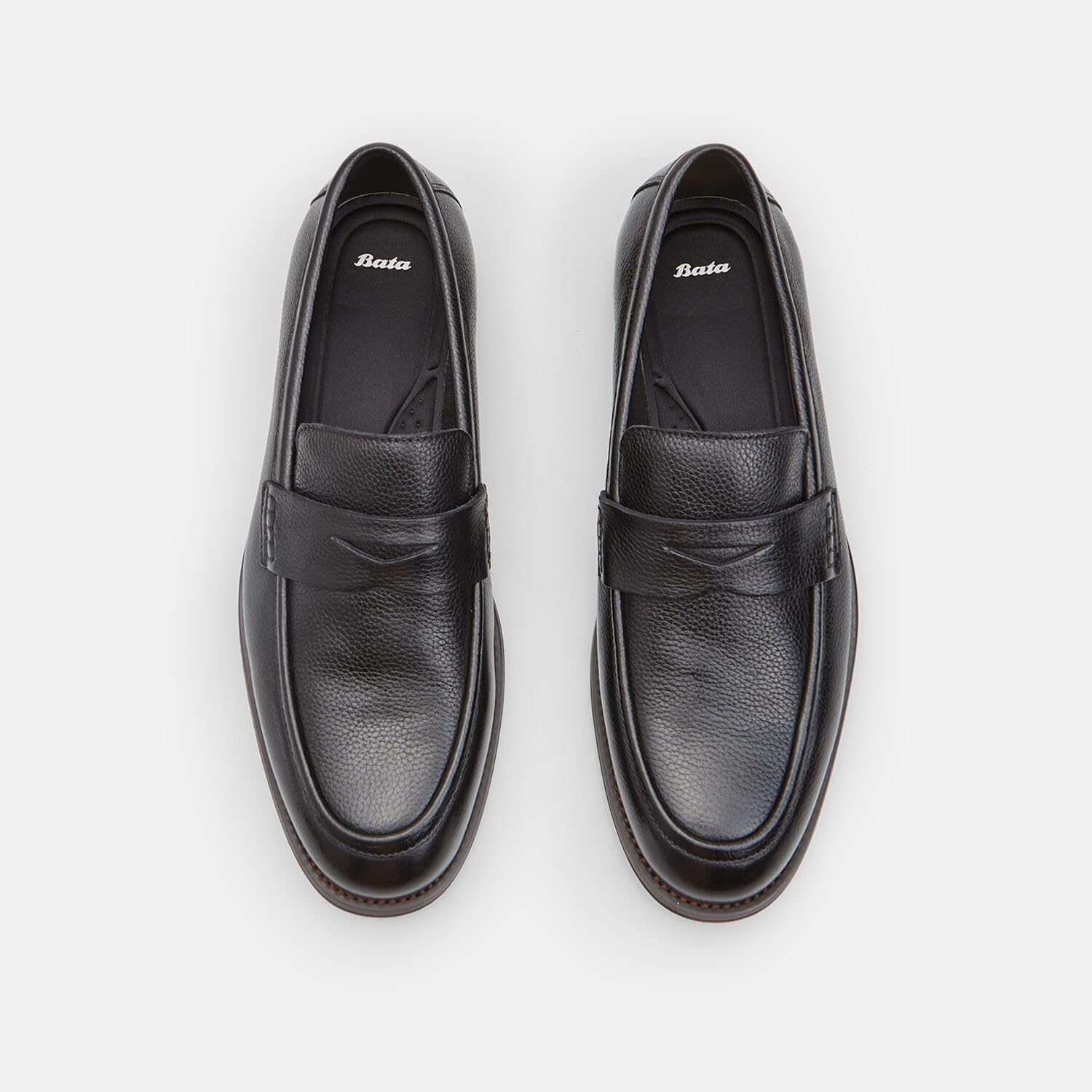 Bata 24H mocassins homme cuir confortable 43 EU