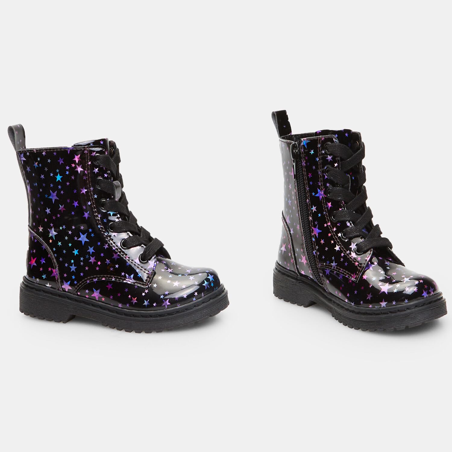 Bata Bottes fille vernies étoiles pluie