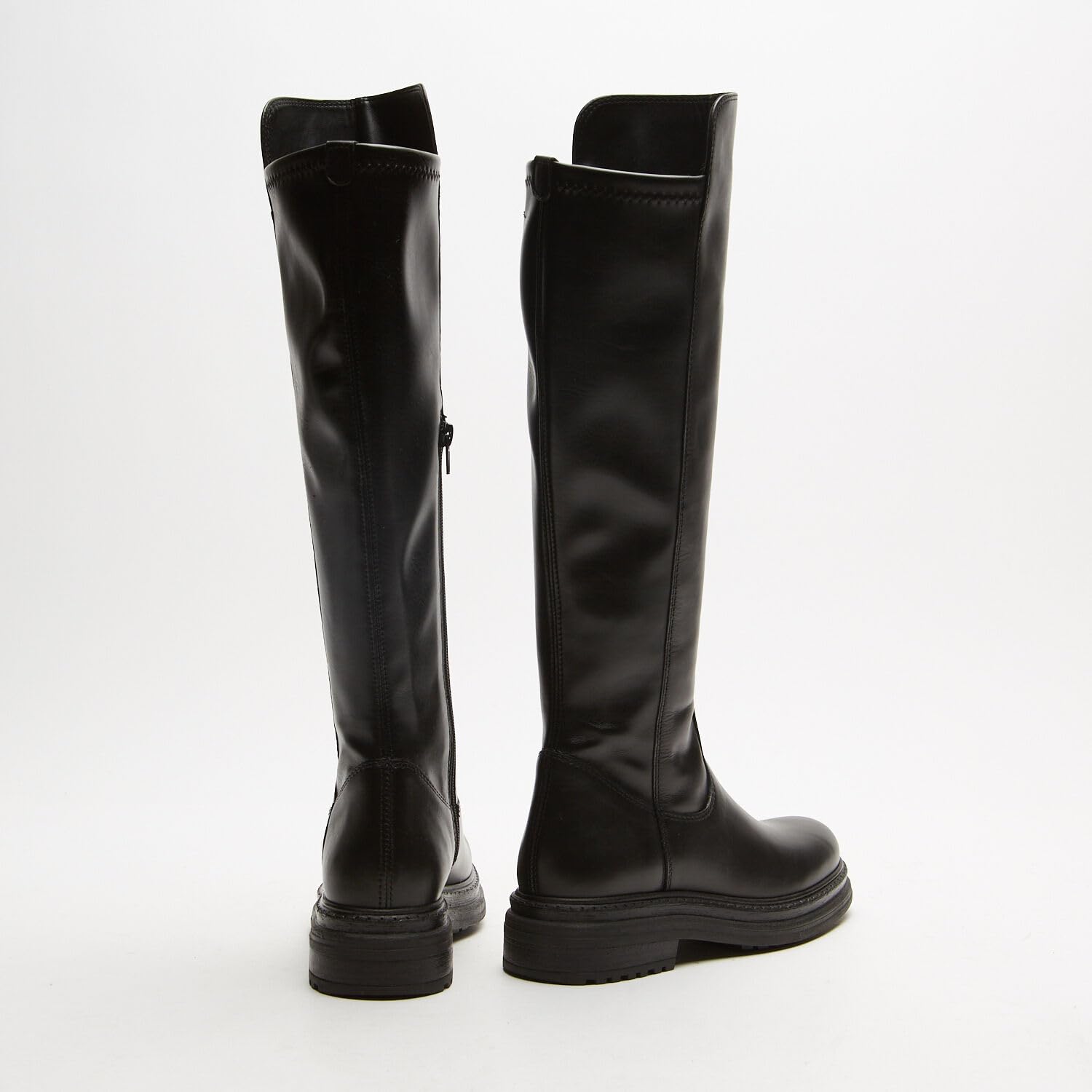 Bata Bottes cuissardes cuir bottes femme confort