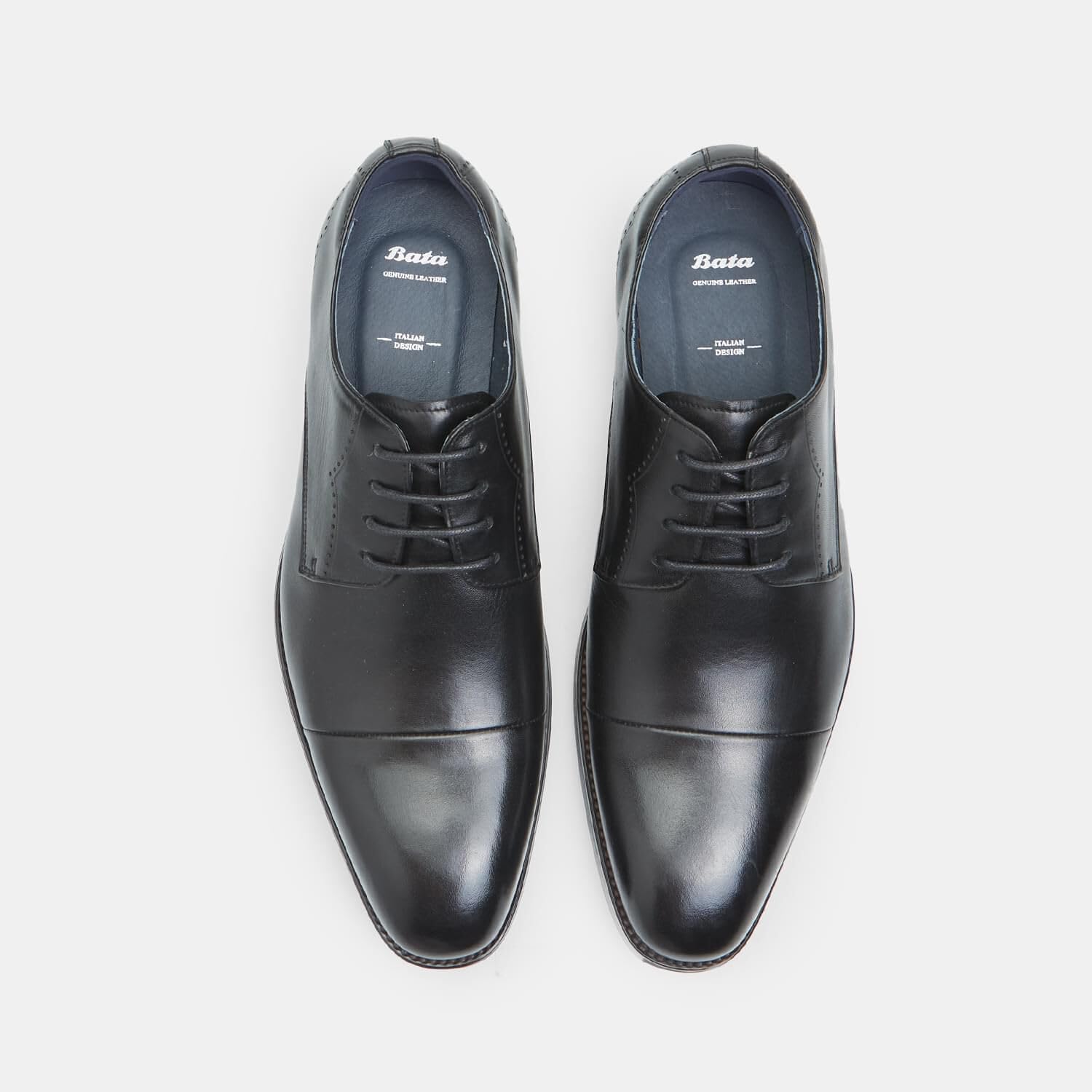 Bata Derby cuir homme chaussures à lacets ville