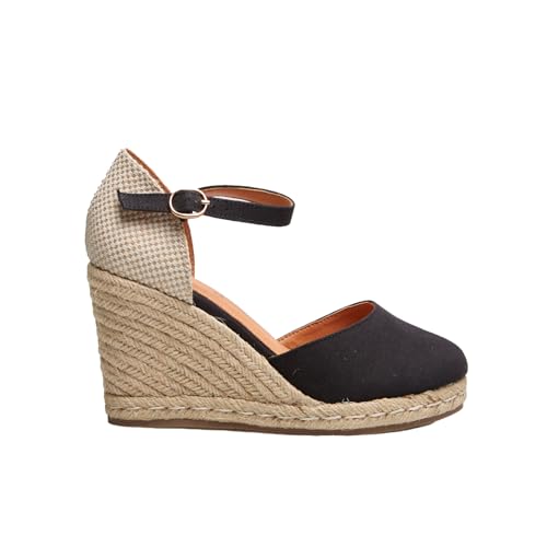 Bata Espadrilles Femme Compensees 8 cm Confortables
