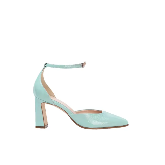 Bata Escarpins femme cuir talon 8 cm bride