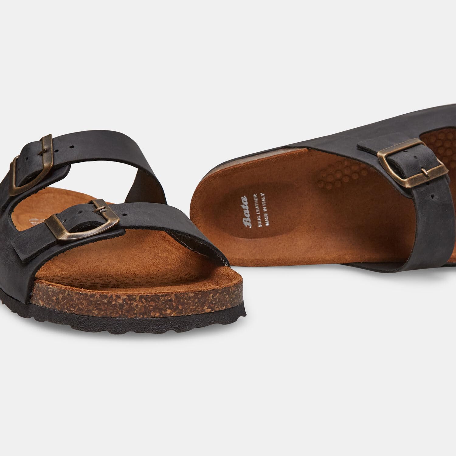 Bata Tongs Homme Claquettes Confortable Été