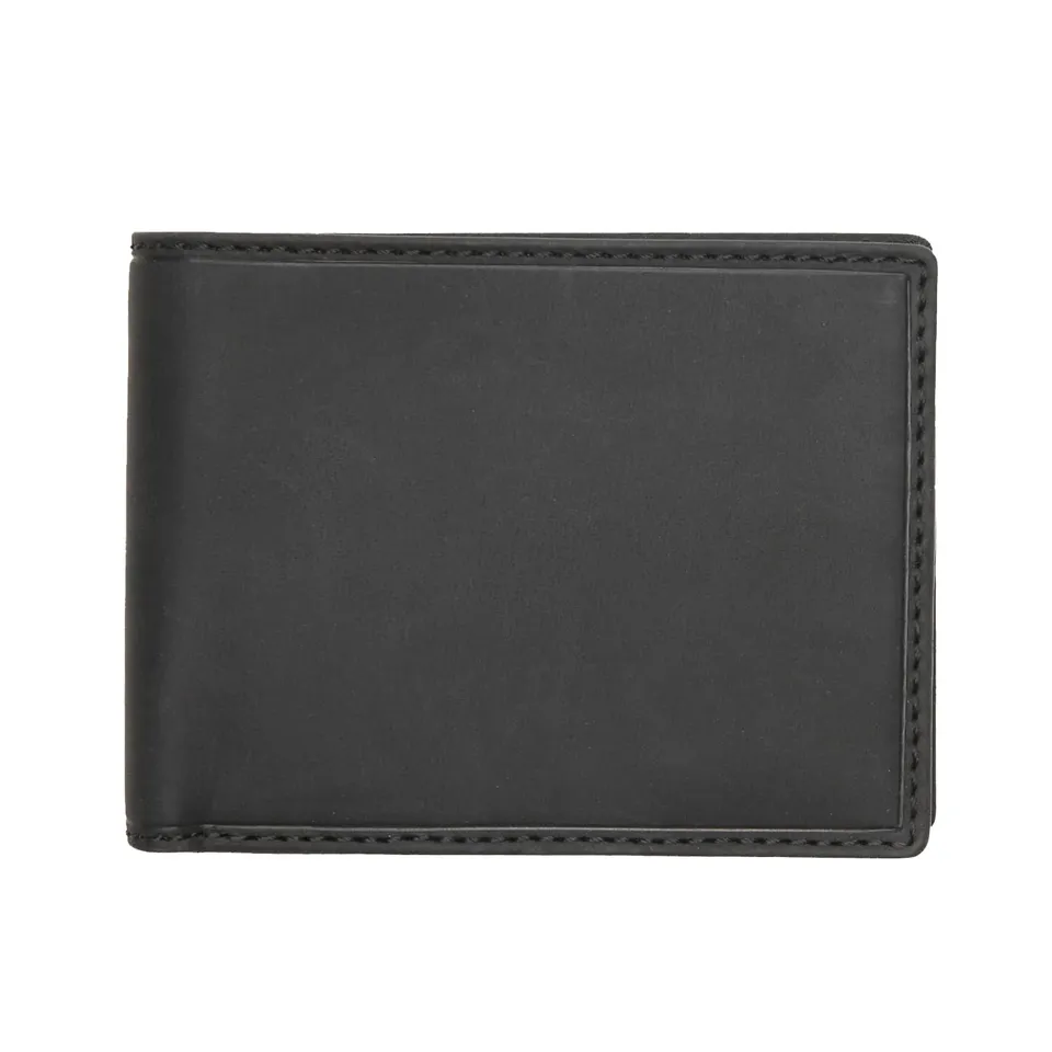 Bata Portefeuilles portefeuille cuir noir plat