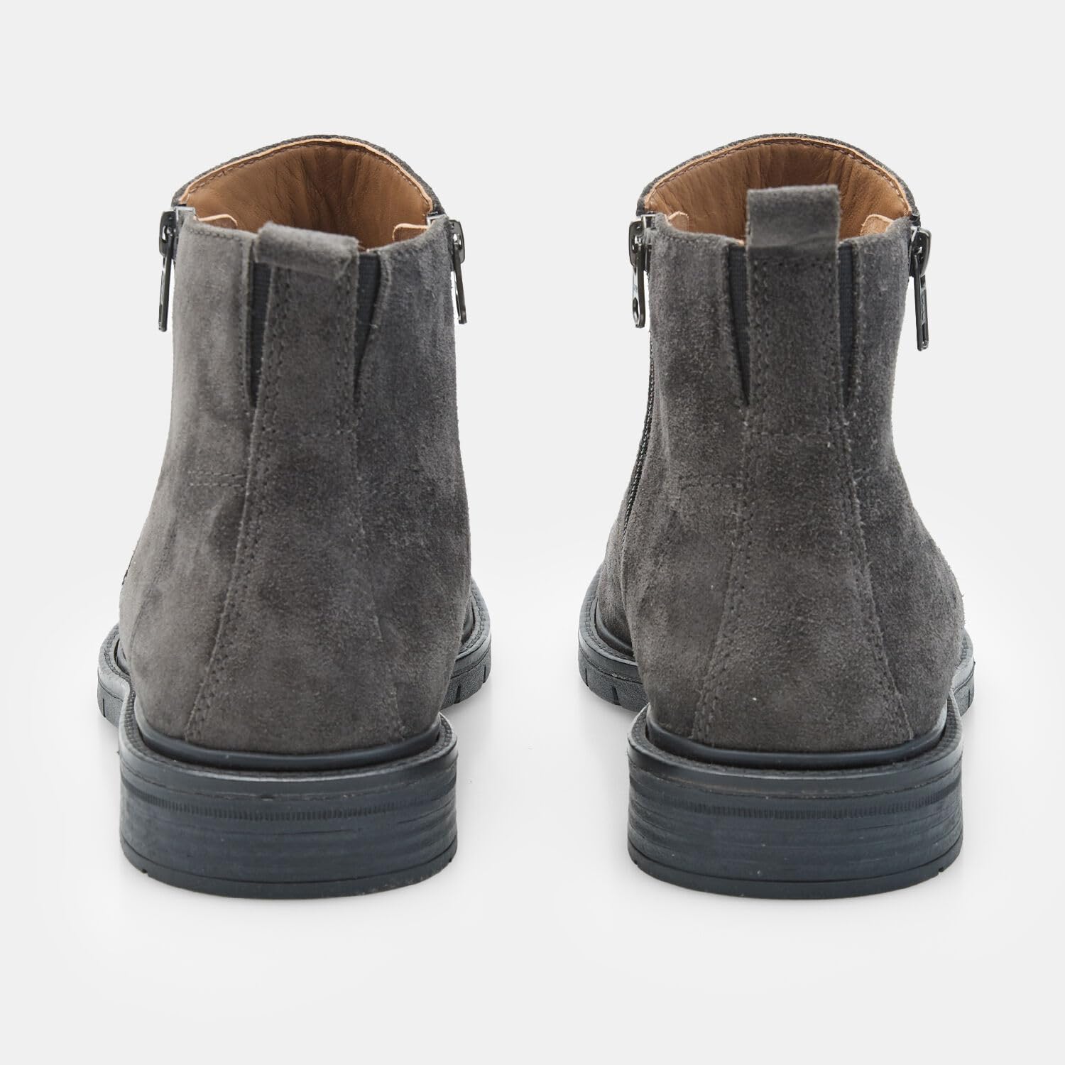 Bata Bottines daim homme zip fermeture éclair confort