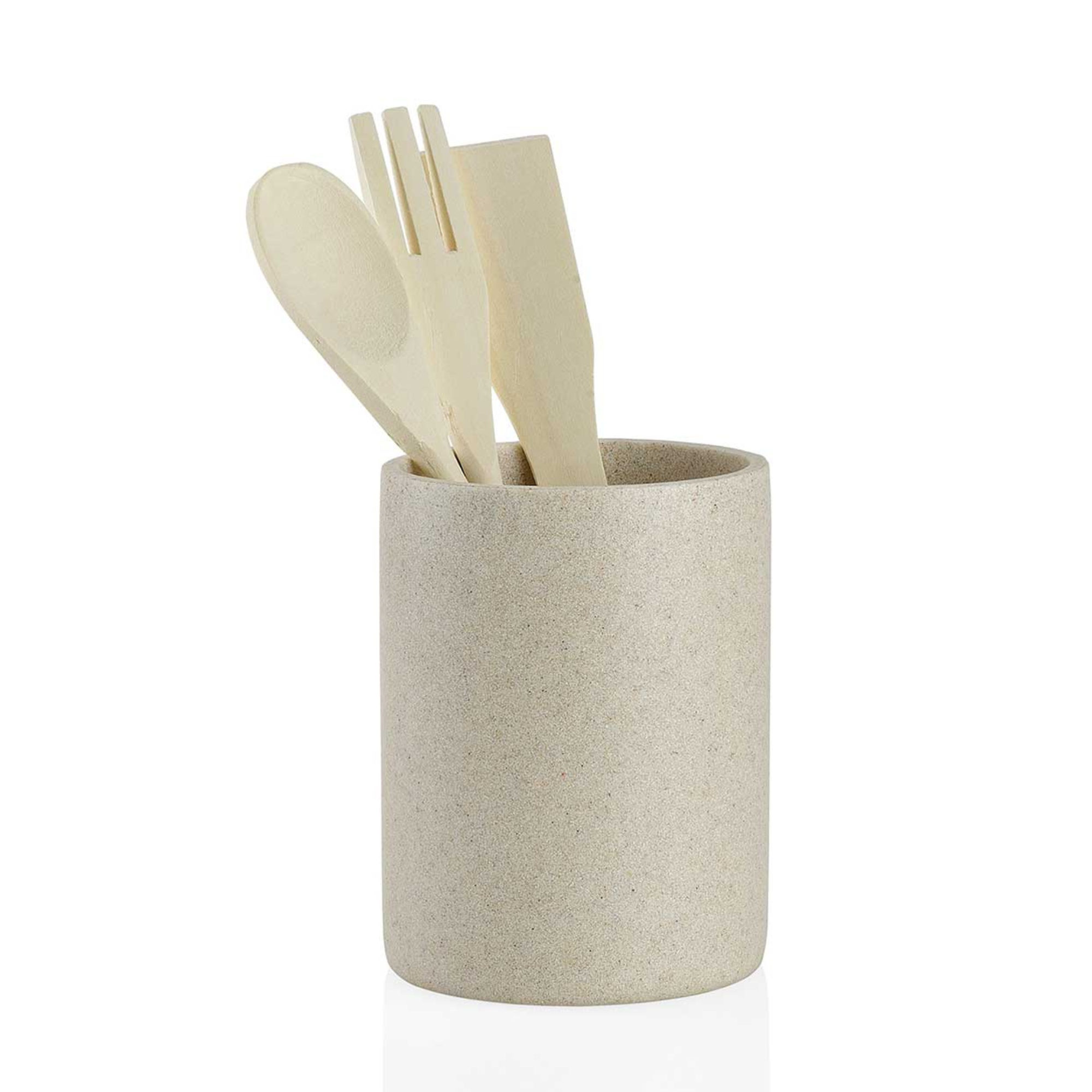 Andrea House Cocina pot à ustensiles beige cuisine