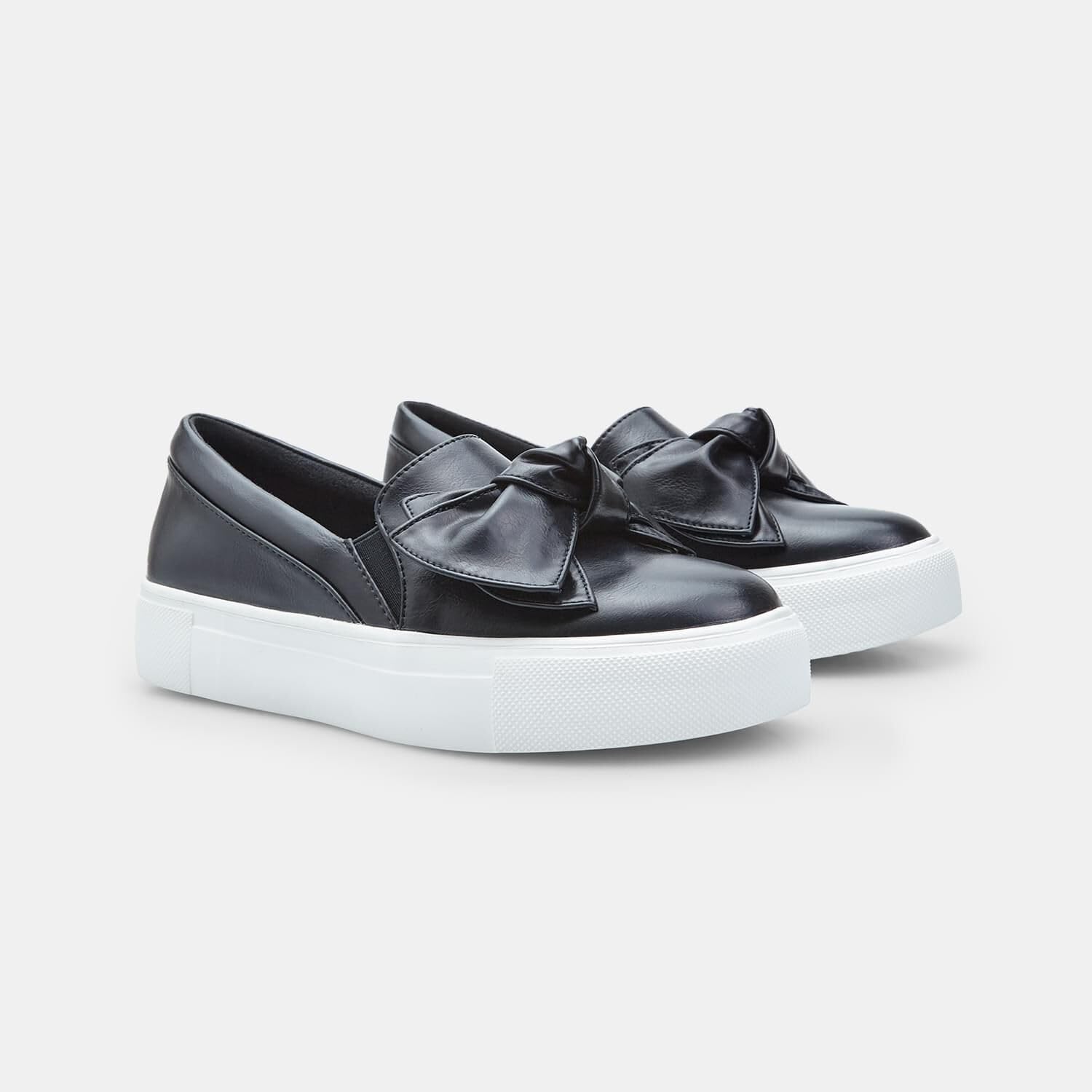 Bata Slip On femme noire 36 EU à nœud
