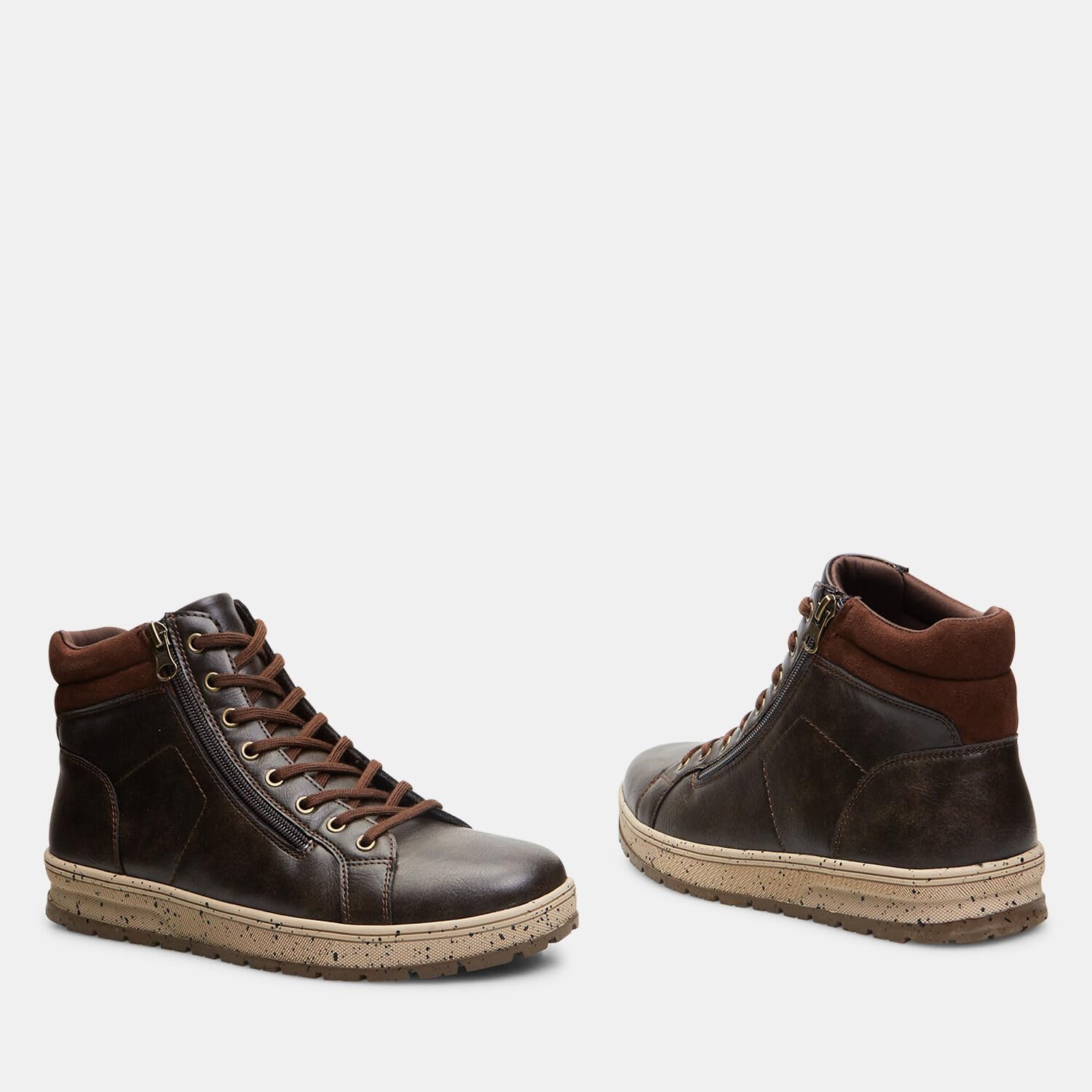 Bata Bottines homme à lacets et zip bottines confort