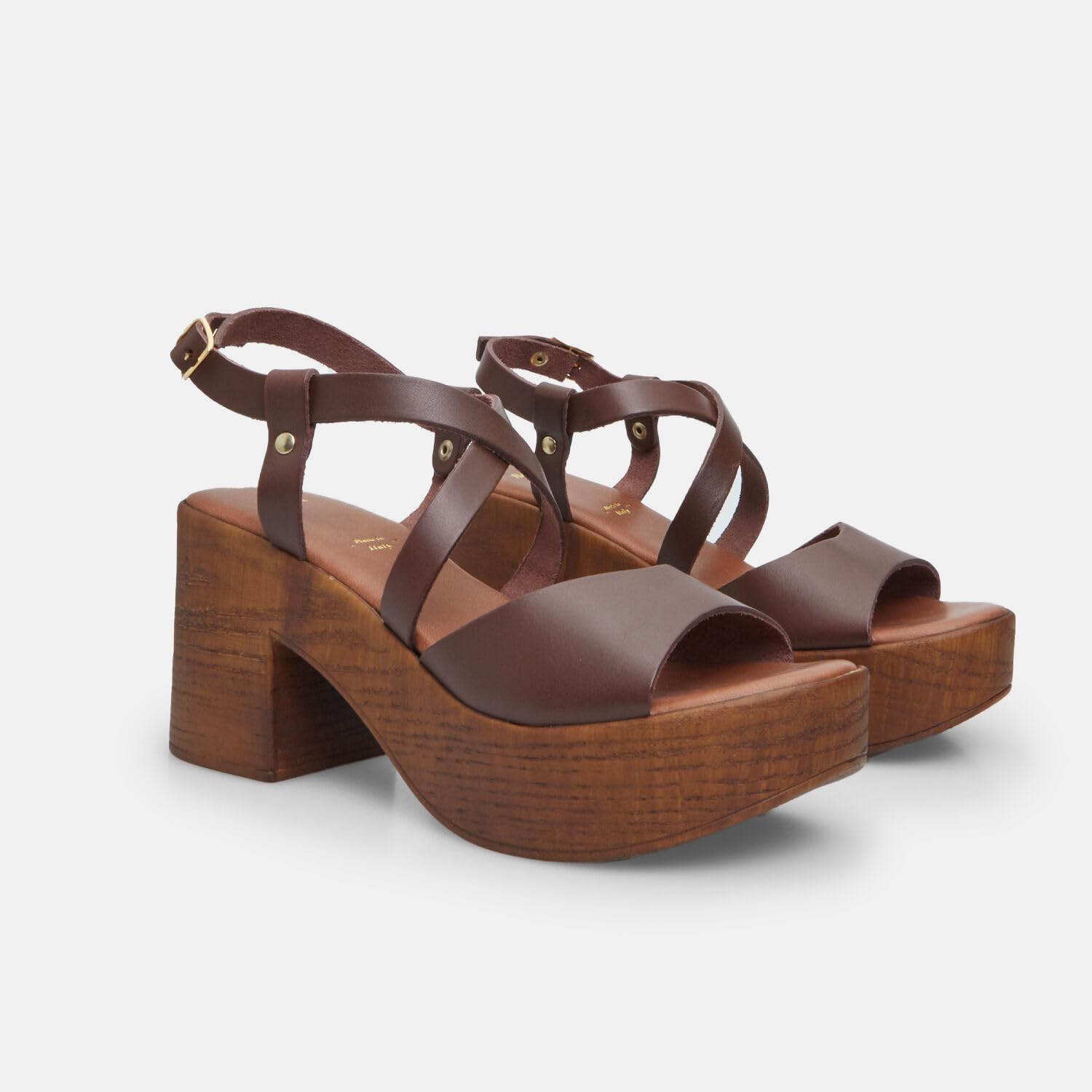 Bata sandales cuir femme talon 8,5 cm habillé