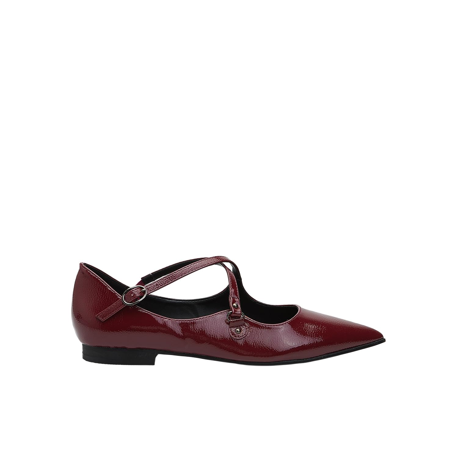 Bata Ballerines ballerine femme verte double bande