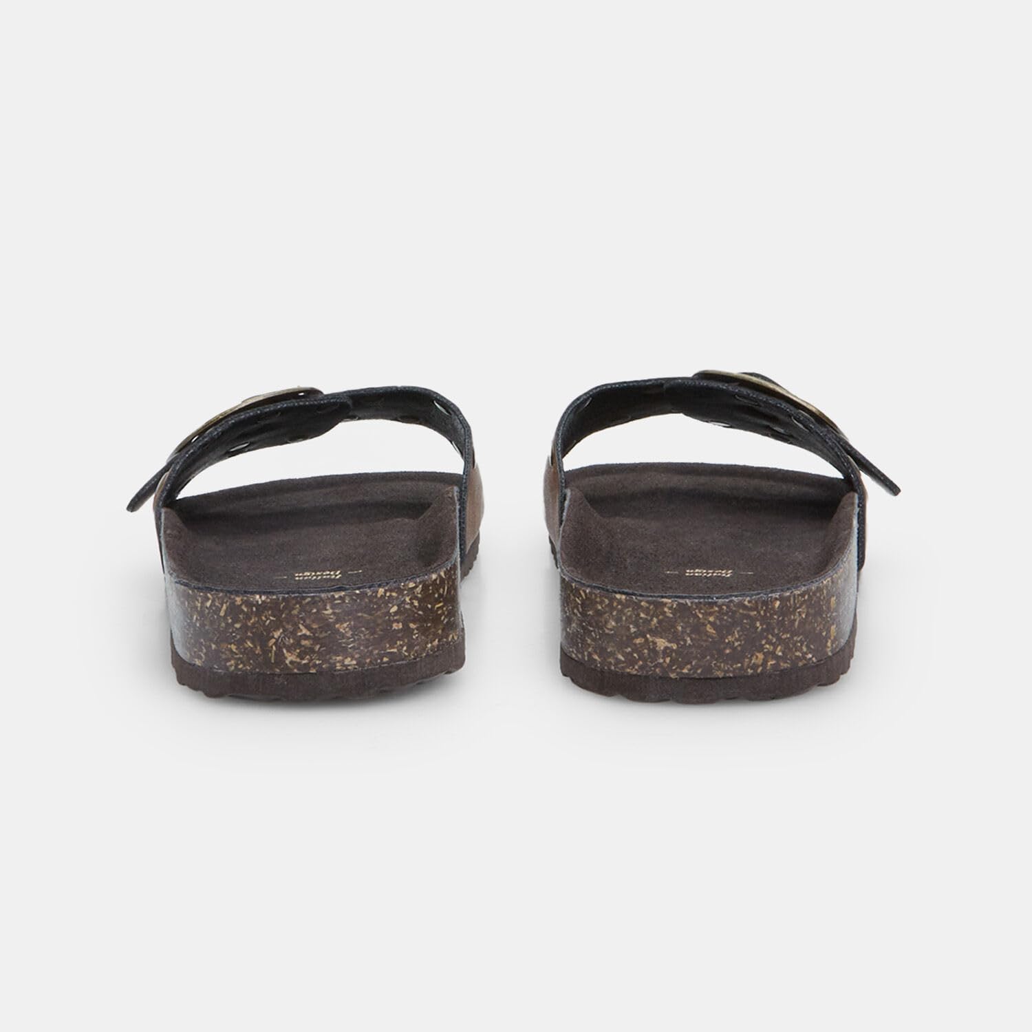 Bata Sandales mules femme clous plates