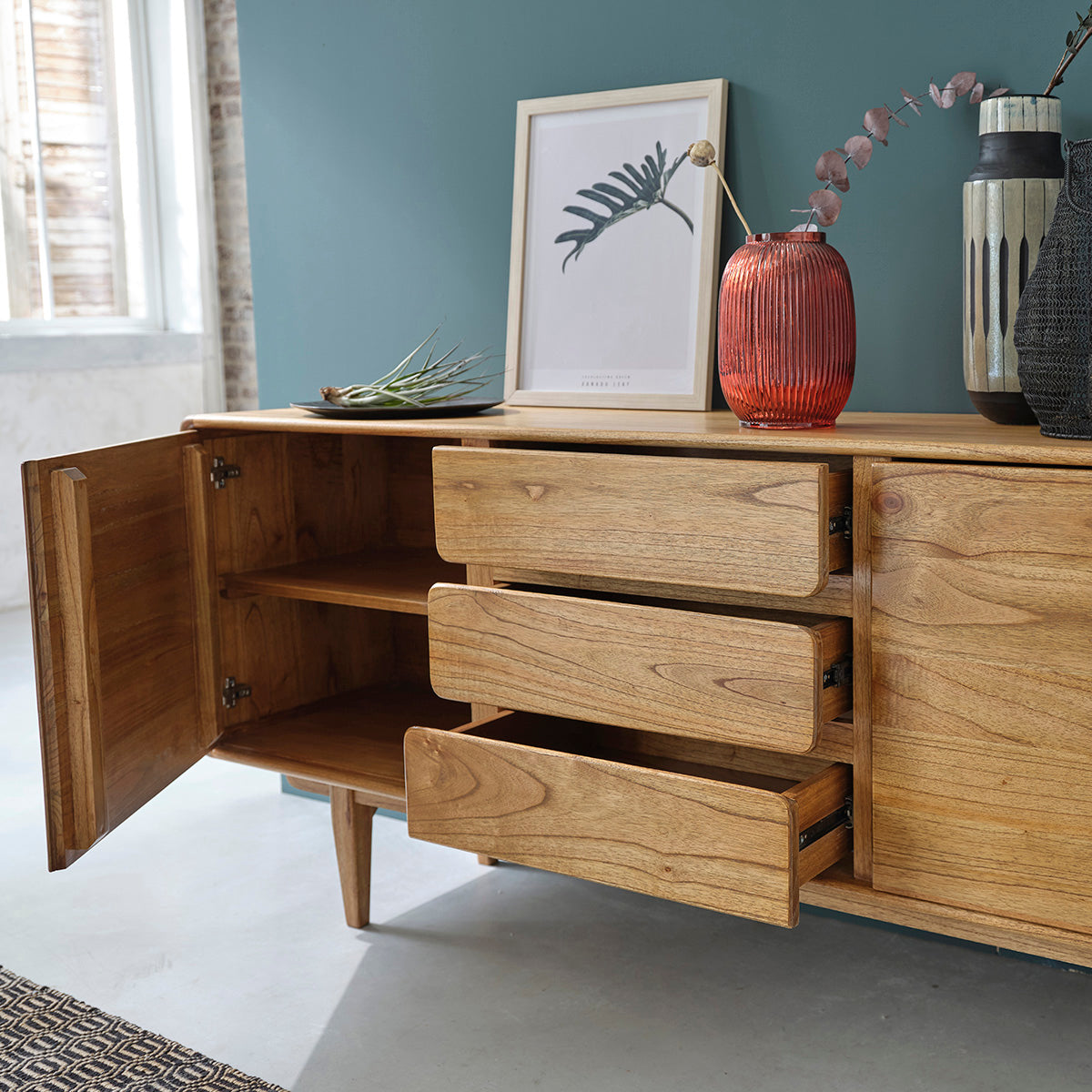 Berah Getah LISON buffet mindi 180 cm vintage