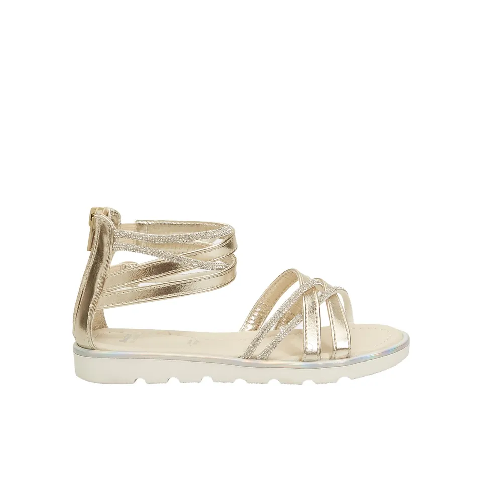 Bata Zip sandales fille fermeture éclair été