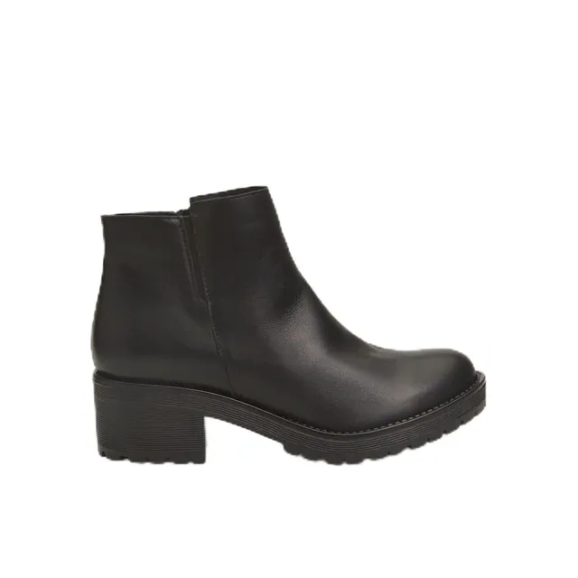 Bata Bottines cuir femme confort ville