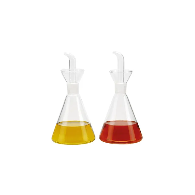 Andrea House huilier vinaigrier verre transparent