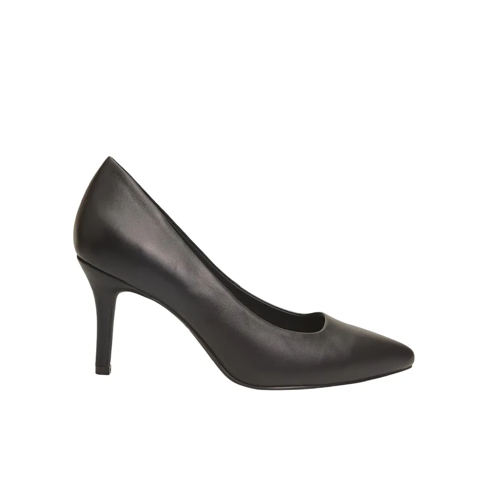 Bata Décolleté femme cuir escarpins classique