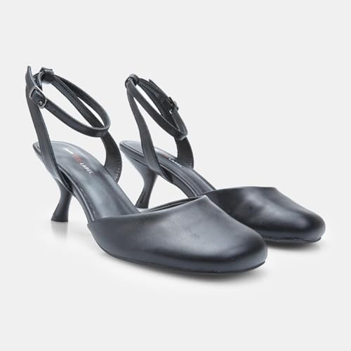 Bata Red Label escarpins noirs bride cheville élégants