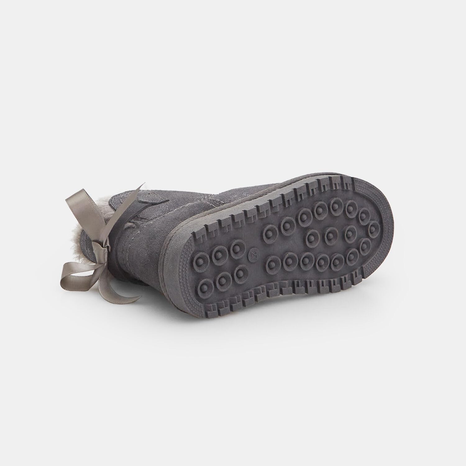 Bata Bottines bottines fille nœud cuir 25 EU fourrée