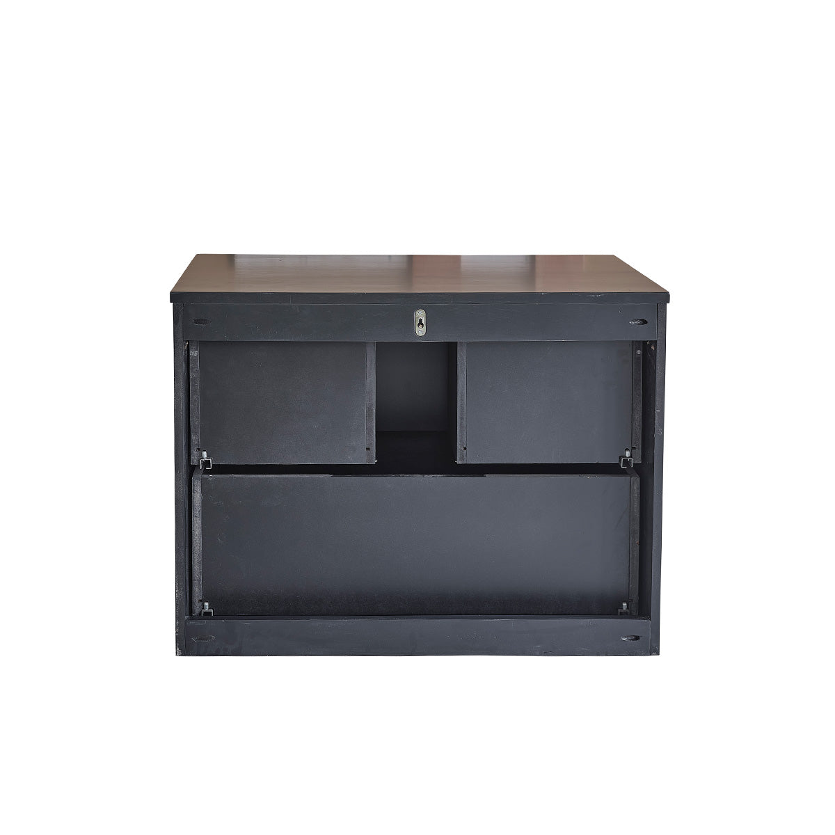 Berah Getah Luna meuble vasque acacia 80 cm noir
