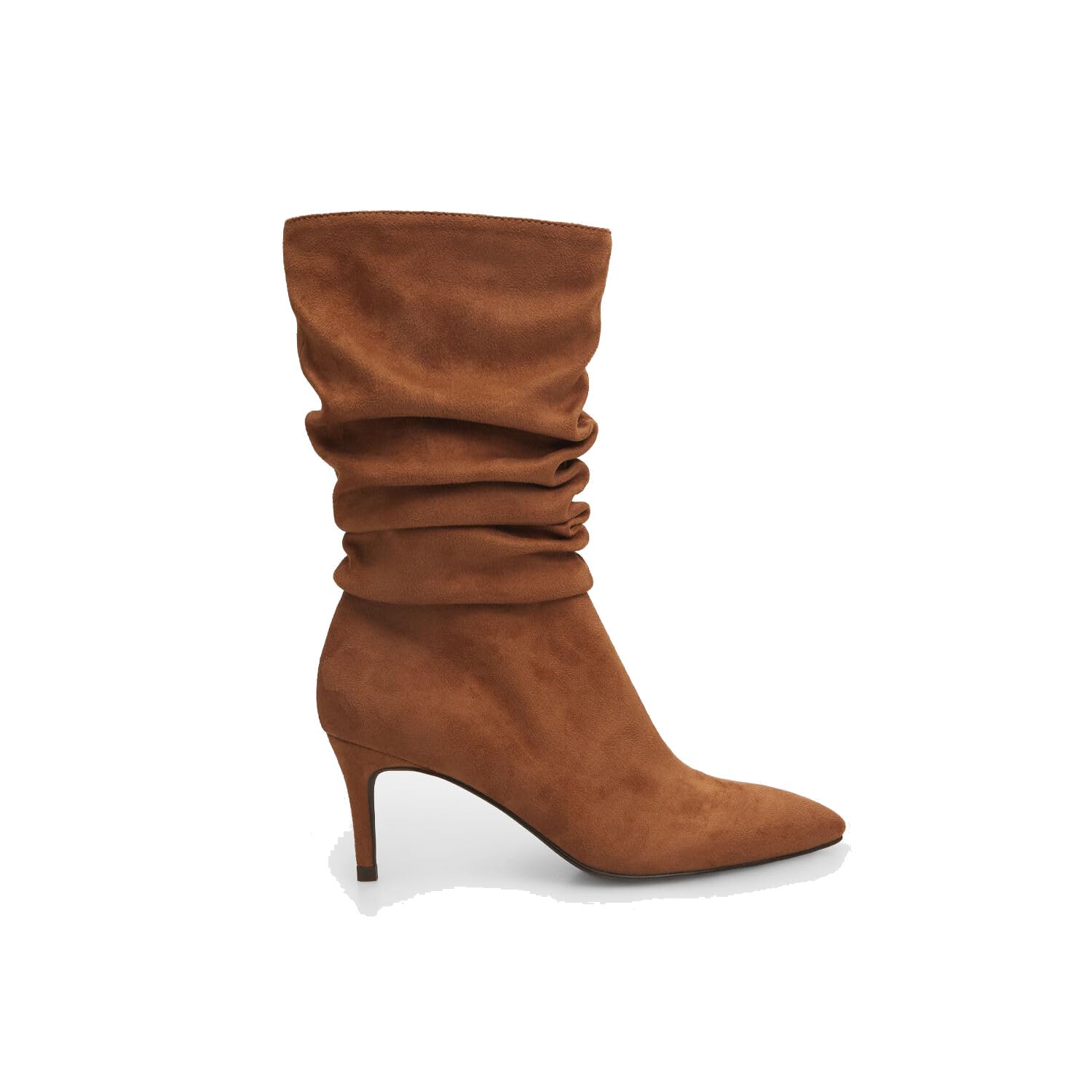Bata bottes femme daim bouclées talon aiguille