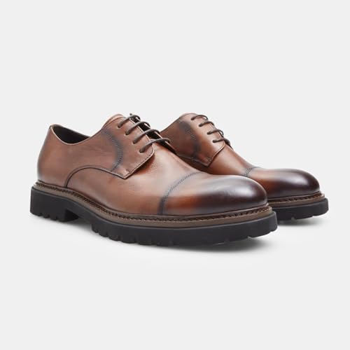 Bata Derby cuir homme chaussures à lacets ville