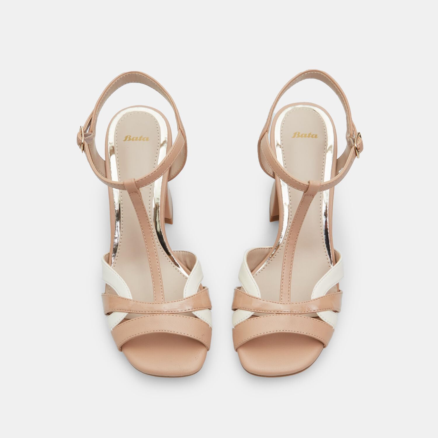 Bata Sandales Femme Talon 7,5 cm Élégantes Confort